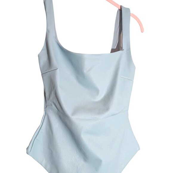 Naked Wardrobe Light Blue Bodysuit - Picture 3 of 14